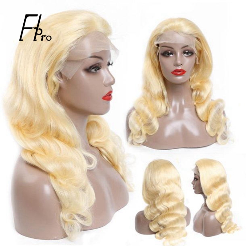 Best Quality 613# 13x6 Frontal Wig Body Wave Transparent Lace 